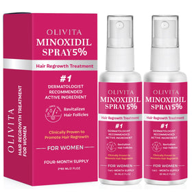 OLIVITA 5% Minoxidil Spray for Women front view