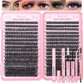 OLLAVO Lash Clusters Kit 640 Pcs packaging front view