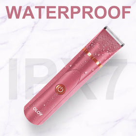 OLOV Electric Body Hair Trimmer close-up of the grooming head