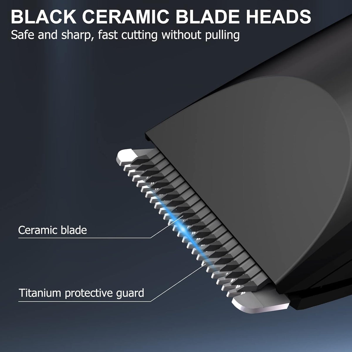 OLOV Electric Body Hair Trimmer in a shower setting