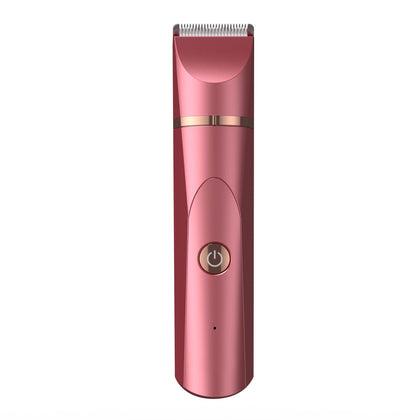 OLOV Electric Body Hair Trimmer red model with ceramic blade