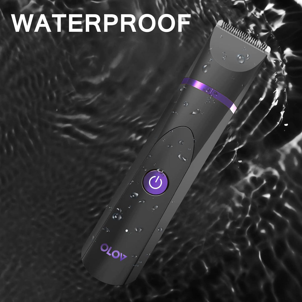 OLOV Electric Body Hair Trimmer with packaging