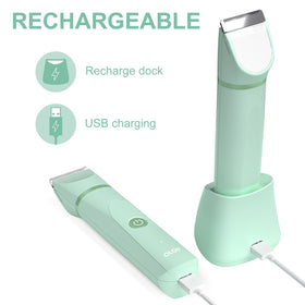 OLOV Electric Body Hair Trimmer with packaging