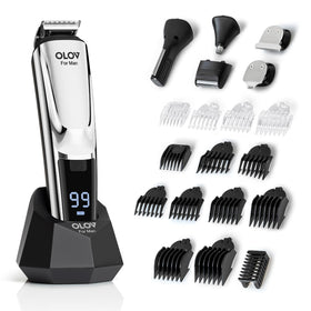 OLOV For Man Beard Trimmer 21 Piece Grooming Kit front view