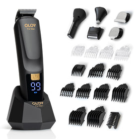 OLOV For Man Beard Trimmer 21-piece grooming kit front view
