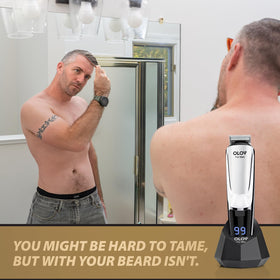 OLOV For Man Beard Trimmer with various attachments