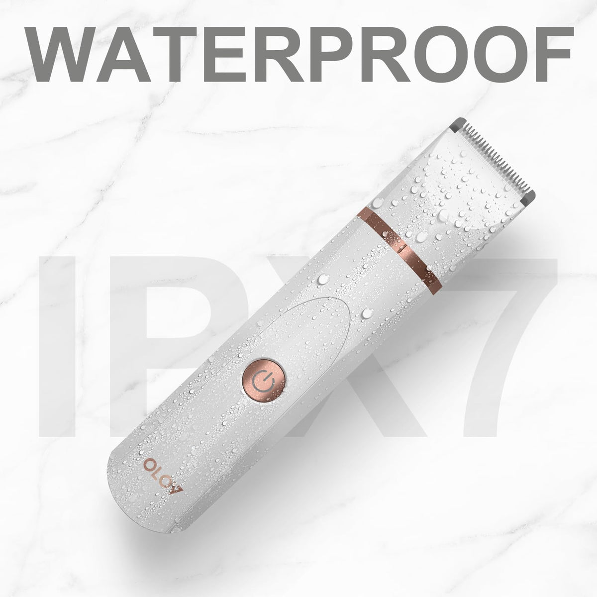 OLOV trimmer displayed with packaging