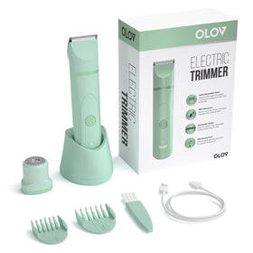 OLOV trimmer side view showcasing adjustable trimming guards