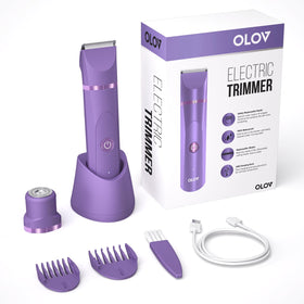 OLOV trimmer with ceramic blade close-up