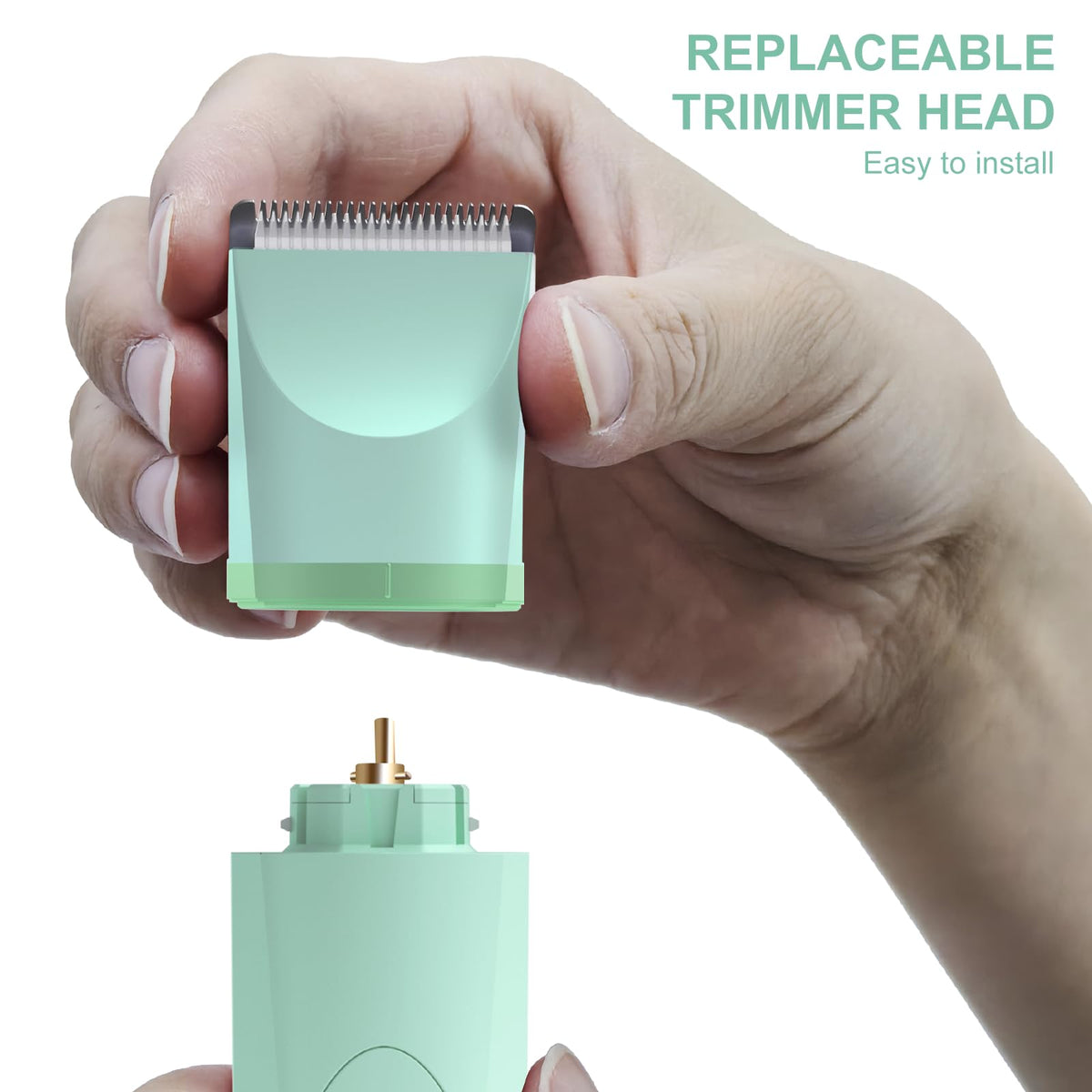 OLOV trimmer with USB recharge dock