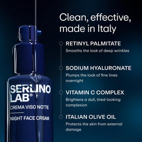 Omnis Uomo Night Face Cream side view