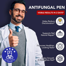 OMZOK Toenail Fungus Pen packaging with ingredients