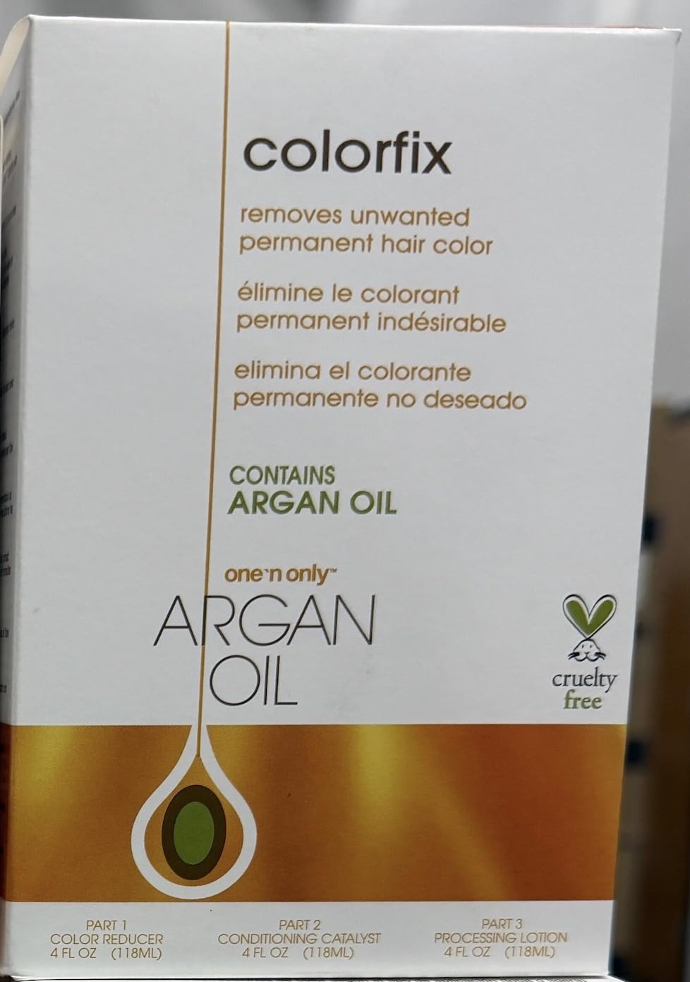 One 'N Only Colorfix Hair Color Remover Kit side view