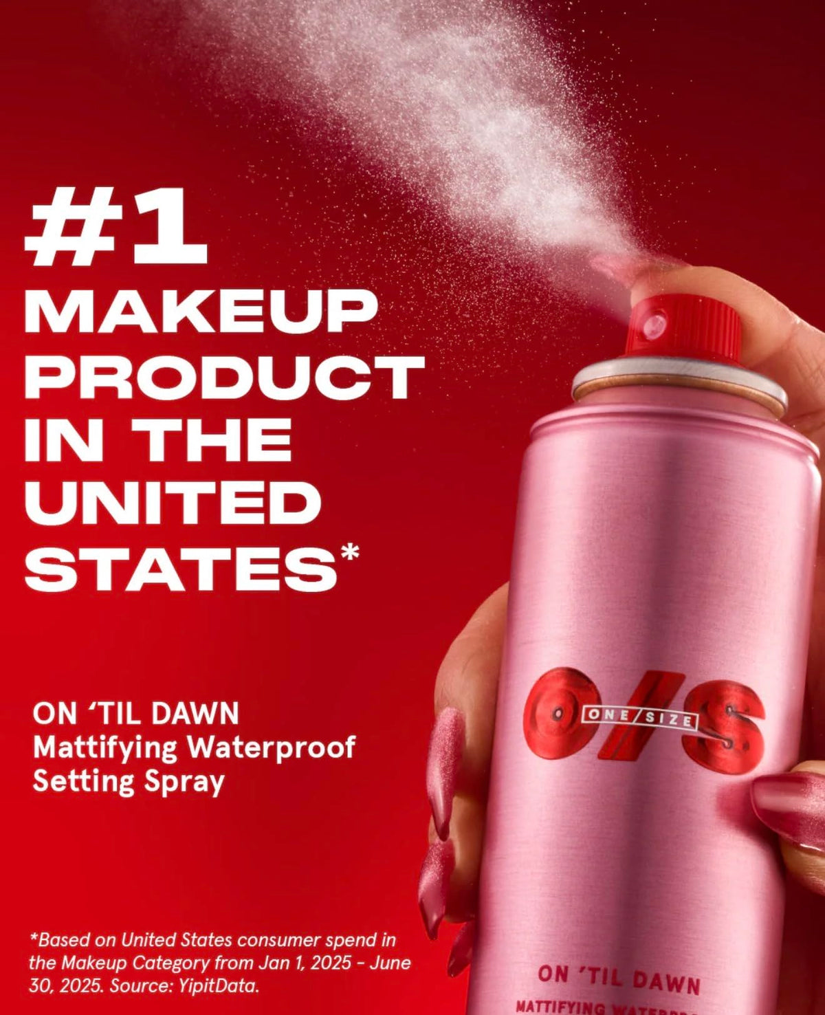 One Size On 'Til Dawn Spray close-up of ingredients