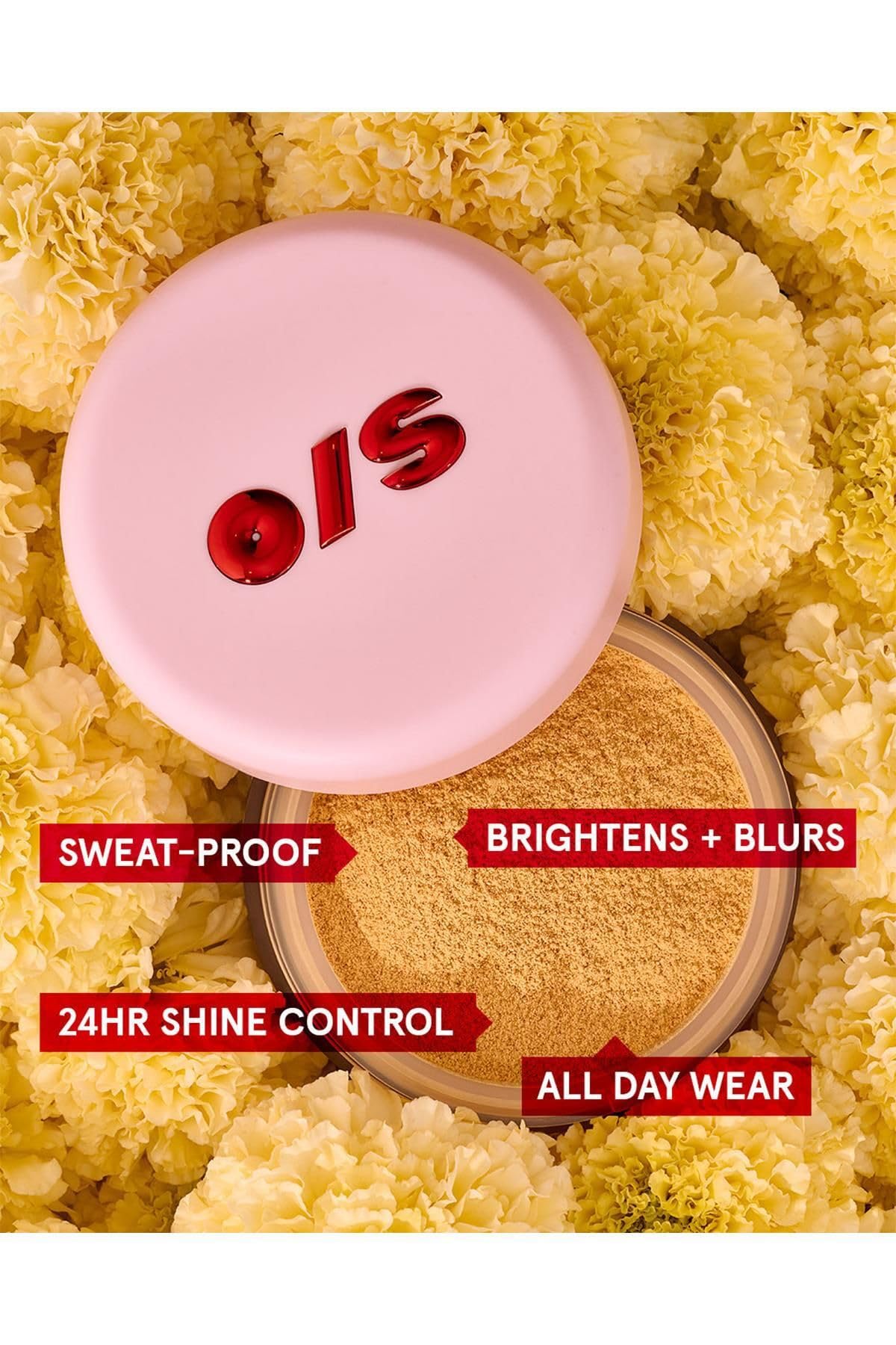 One Size Ultimate Blurring Setting Powder Translucent with other makeup products