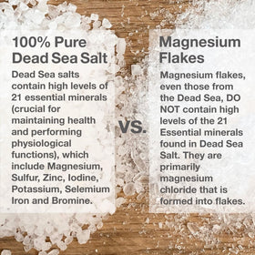 One With Nature Dead Sea Salt 2.5oz eucalyptus packet back view