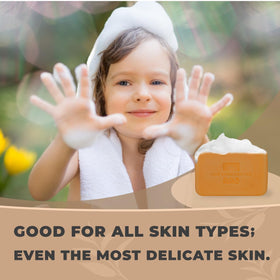 One With Nature Dead Sea Salt Turmeric Soap with natural ingredients