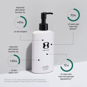 oneskin OS-01 BODY Moisturizer 8.45 Oz side view