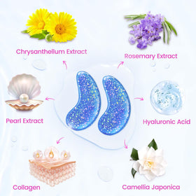 Onespring Eye Masks 48 Pairs close-up of collagen patches