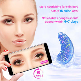 Onespring Eye Masks in a beauty routine setting