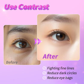 Onespring Eye Masks packaging with pink design and product details