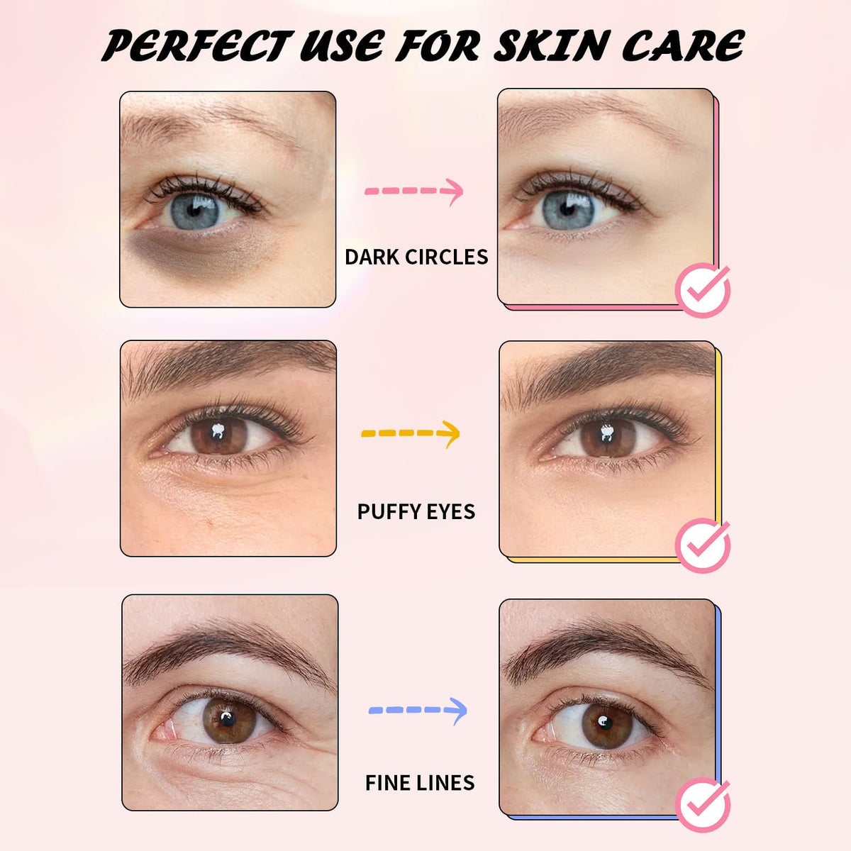 Onespring Eye Masks showing individual packaging of eye patches