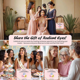 Onespring Eye Masks with natural ingredients display