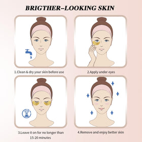 Onespring Under Eye Patches with ingredients list