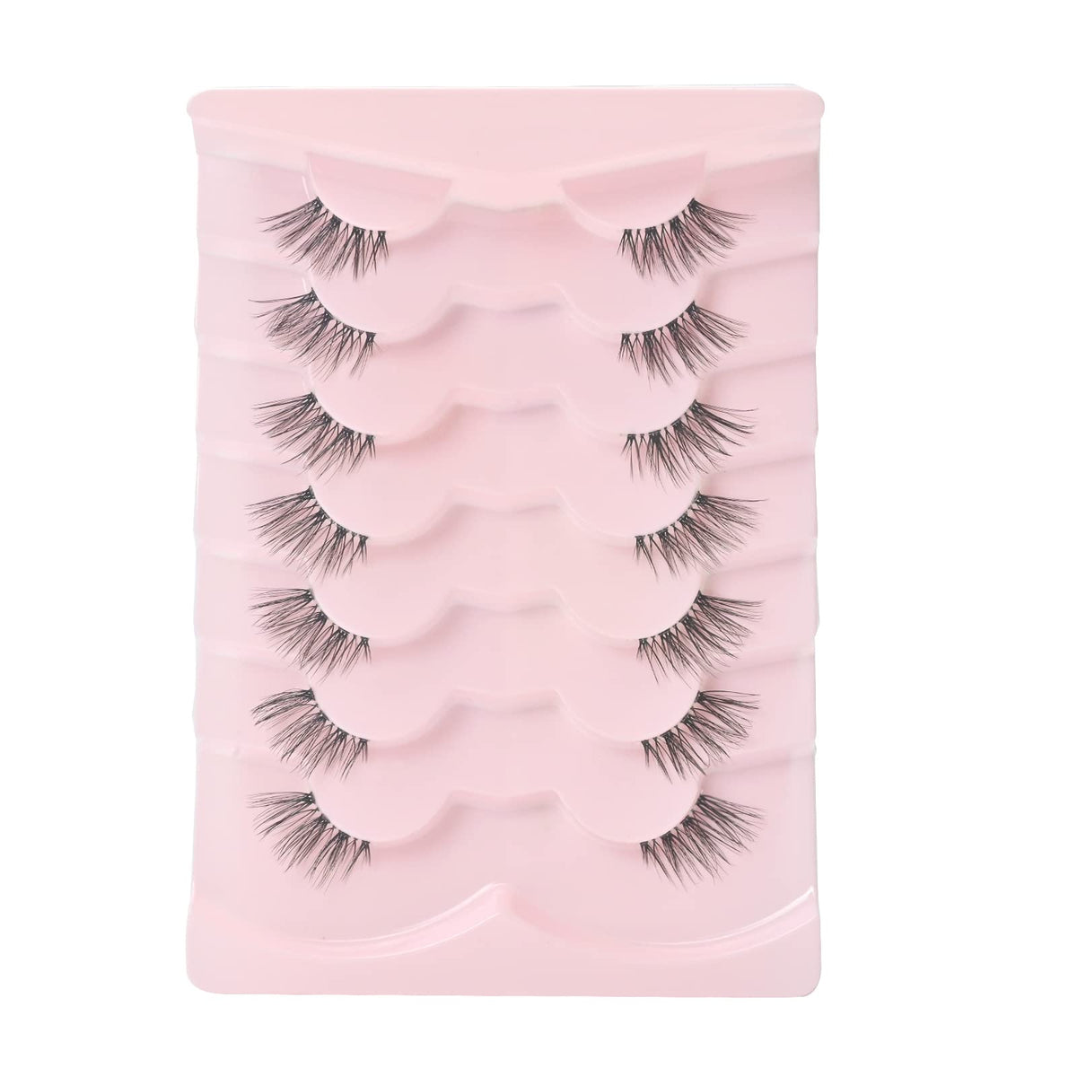 Onlyall Natural Look Half Lashes 3D Faux Mink packaging