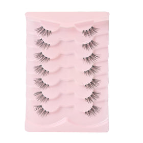 Onlyall Natural Look Half Lashes 3D Faux Mink packaging