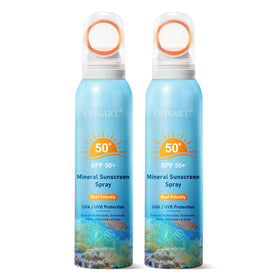 ONSART Reef Safe Mineral Sunscreen Spray SPF 50+ front view