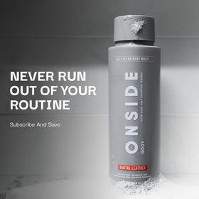 ONSIDE Men's 2-in-1 Shampoo and Conditioner Tea Tree Mint lifestyle use