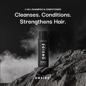 ONSIDE Men's 2-in-1 Shampoo and Conditioner Tea Tree Mint texture close-up