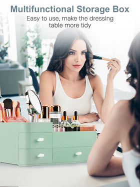 ONXE Makeup Organizer showcasing various compartments