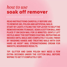 Onyx Professional Coconut Nail Polish Remover packaging details