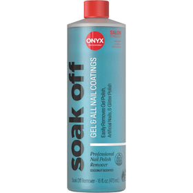 Onyx Professional Coconut Scented Nail Polish Remover 16 oz front view