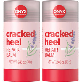 Onyx Professional Cracked Heel Repair Balm Stick front view with lavender scent