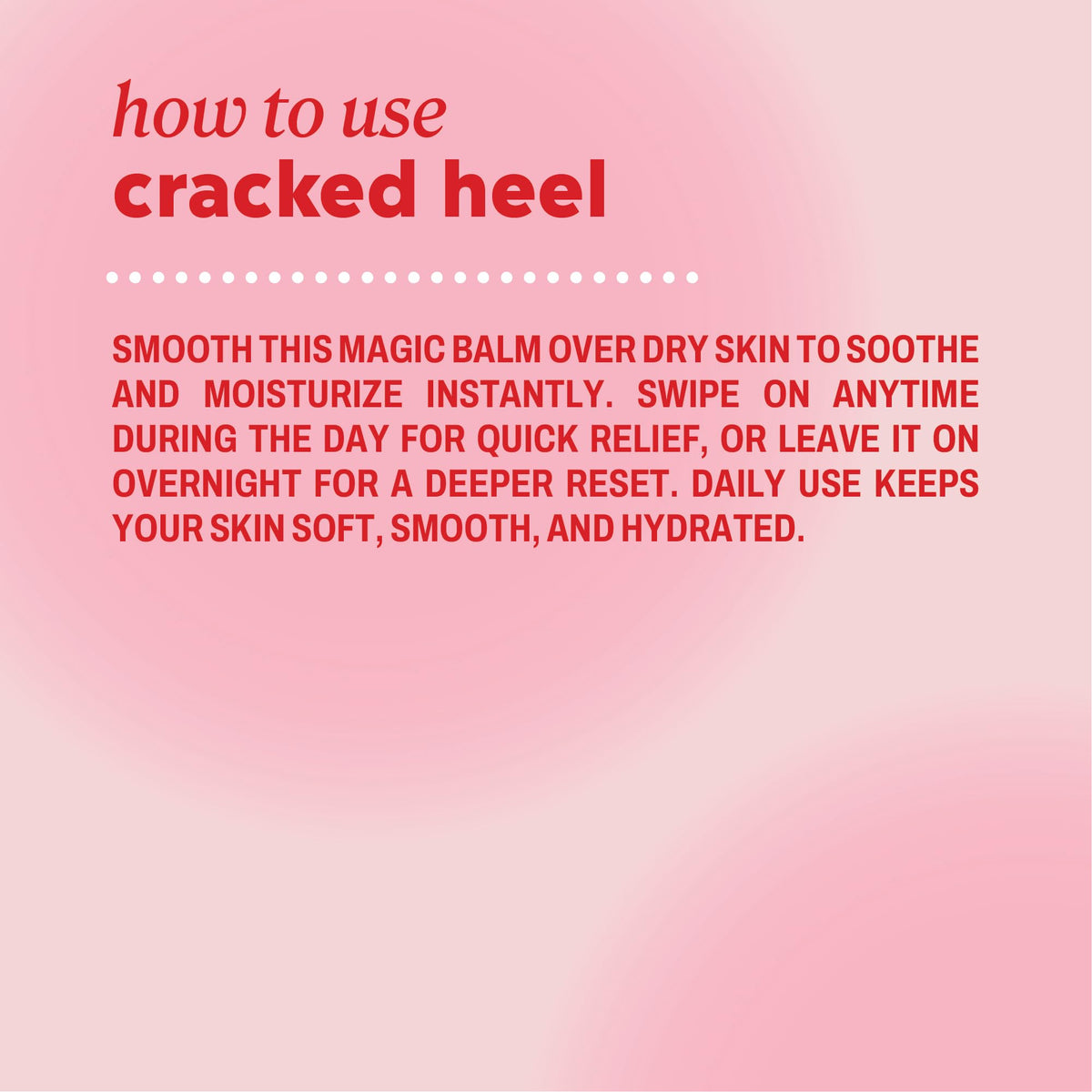 Onyx Professional Cracked Heel Repair Balm Stick showing texture