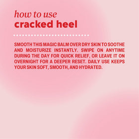 Onyx Professional Cracked Heel Repair Balm Stick showing texture