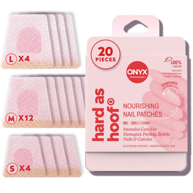 Onyx Professional Hard as Hoof Nail Repair Patches box front view