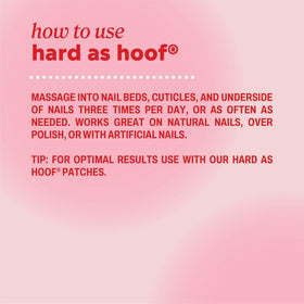 Onyx Professional Hard As Hoof Nail Strengthening Cream packaging