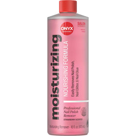 Onyx Professional Nail Polish Remover 16 fl oz with strawberry scent