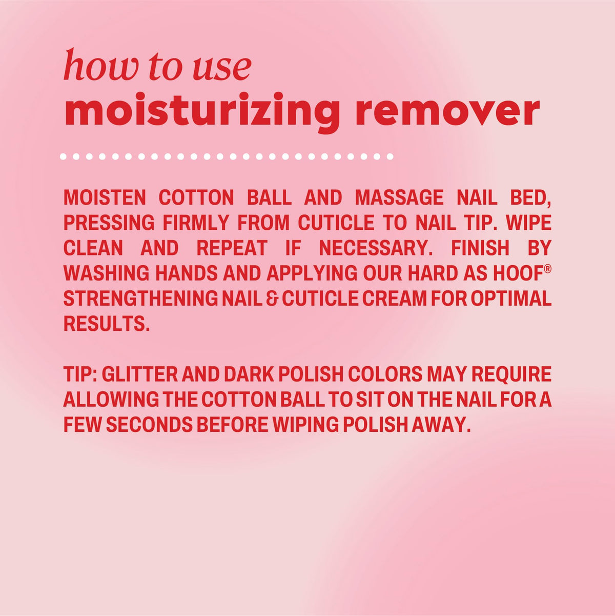 Onyx Professional Nail Polish Remover Kit in use