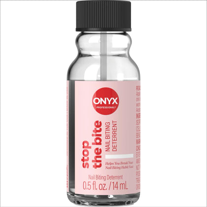 Onyx Professional Stop the Bite Nail Biting Prevention Polish front view