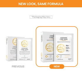 #OOTD Ceramide Glowing Vegan Face Sheet Mask packaging