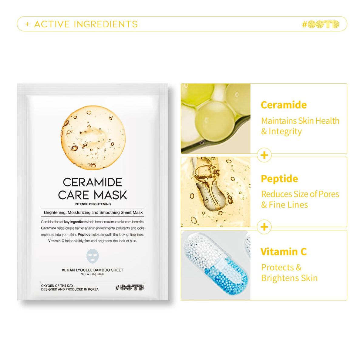 #OOTD Cica Soothing Mask on a model