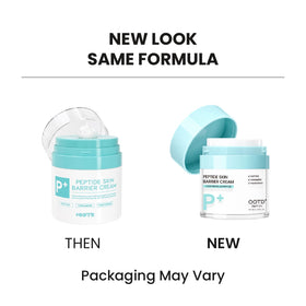 #OOTD Peptide Skin Barrier Facial Cream side view showing texture