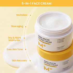 #OOTD Snail Mucin Moisturizer Cream packaging side view
