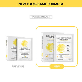 #OOTD Vitamin C Radiance Hydrating Sheet Mask individual mask close-up