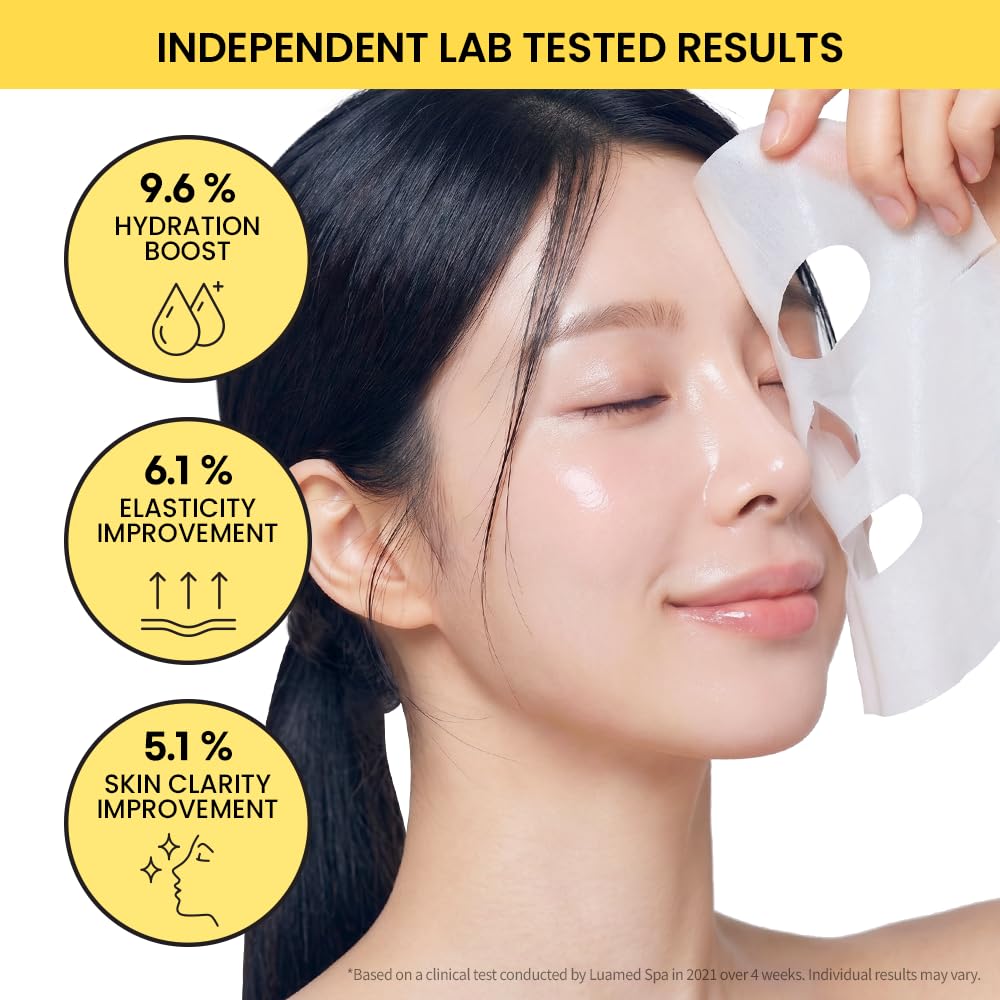 #OOTD Vitamin C Radiance Hydrating Sheet Mask packaging details